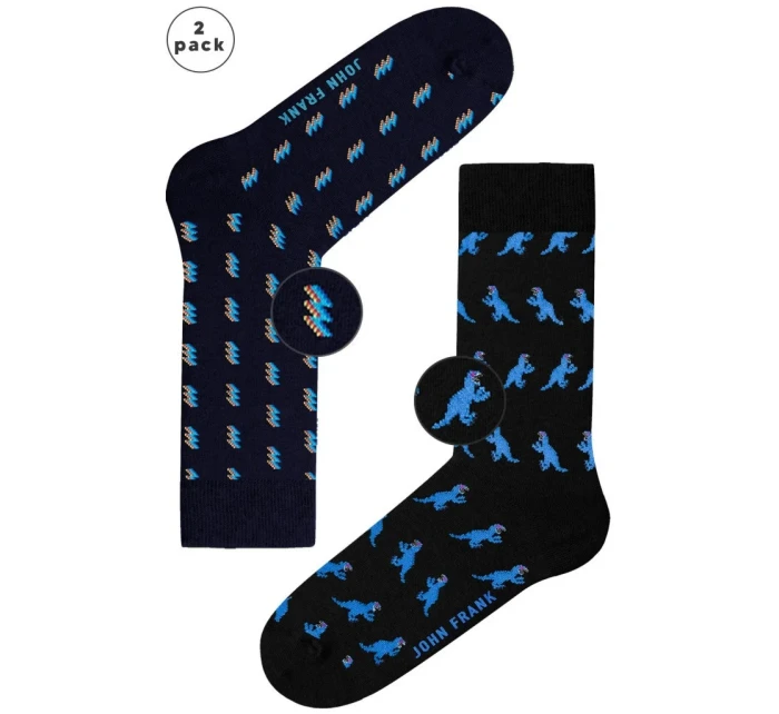 Pánské ponožky John Frank JF2LS21W53 2Pack