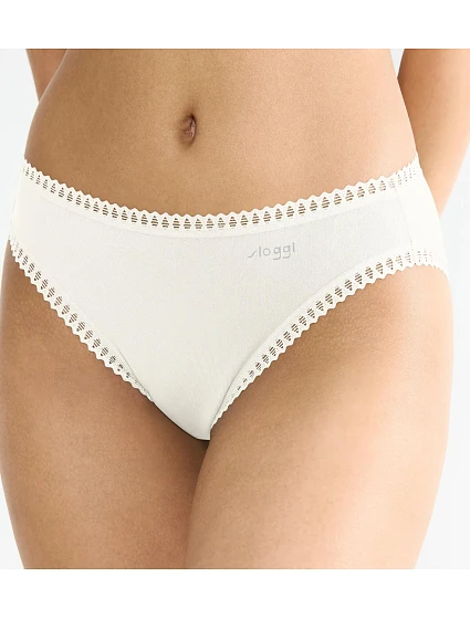 sloggi GO Crush High leg C3P - WHITE - SLOGGI WHITE - SLOGGI