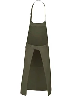 Kariban K 890 Zástěra s laclem "Sommelier" 20.K890 light khaki