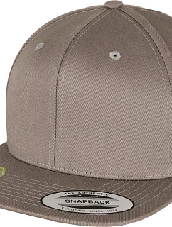 6 panelová Snapback bio kšiltovka pale grey model 22482437 - Flexfit