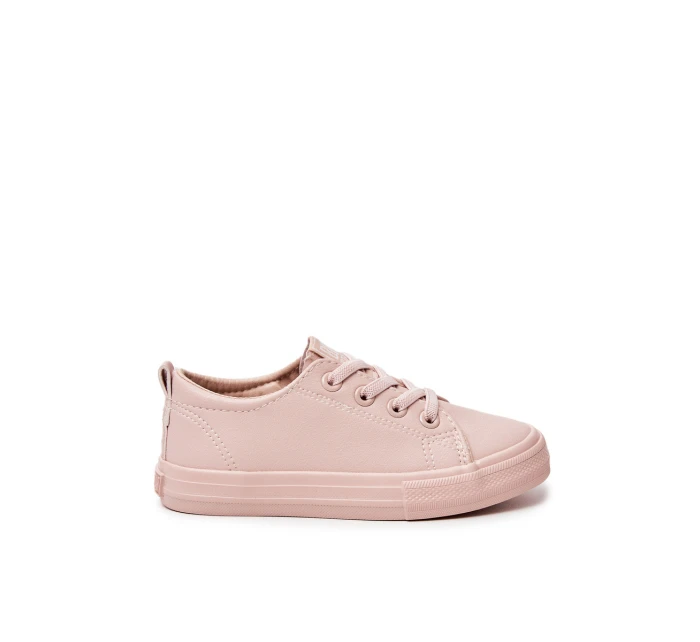 Kožené tenisky Big Star model 21571708 Nude - Big Star Shoes Kožené tenisky Big Star model 21571708 Nude - Big Star Shoes