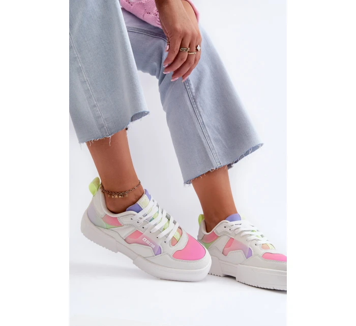 Dámské tenisky Big Star NN274359 s paměťovou pěnou systému Memory Foam v multifunkčním vzoru Dámské tenisky Big Star NN274359 s paměťovou pěnou systému Memory Foam v multifunkčním vzoru