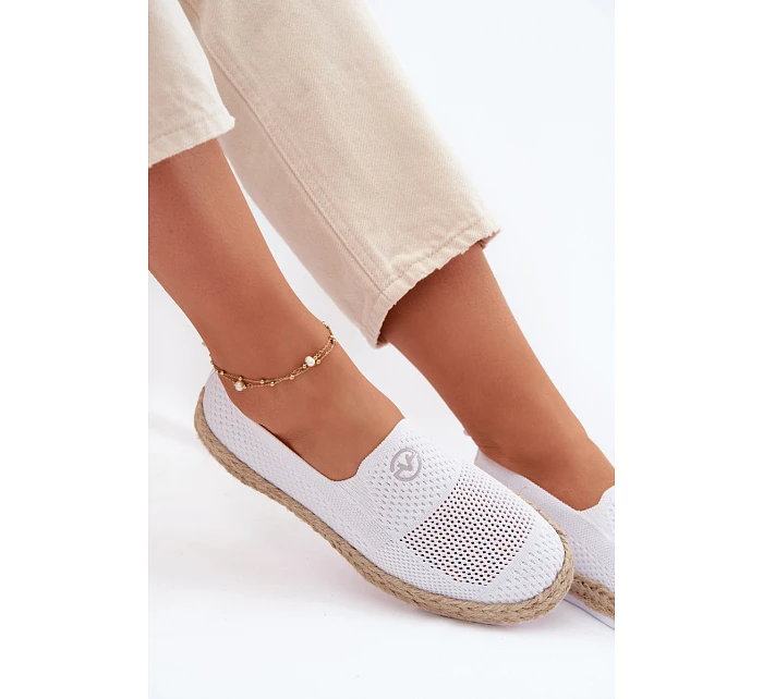 Dámské espadrilky model 22067174 Bílé - VINCEZA