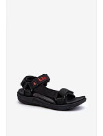 Dámské sandály model 22210567 Černé - Lee Cooper Dámské sandály model 22210567 Černé - Lee Cooper