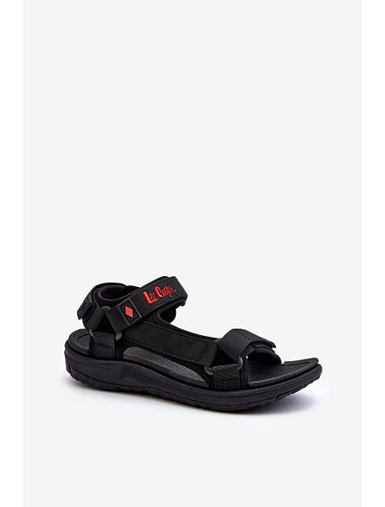 Dámské sandály model 22210567 Černé - Lee Cooper Dámské sandály model 22210567 Černé - Lee Cooper