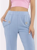 Kalhoty DHJ SP model 21034906 modré - FPrice Kalhoty DHJ SP model 21034906 modré - FPrice