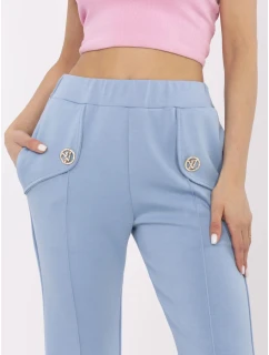 Kalhoty DHJ SP model 21034906 modré - FPrice