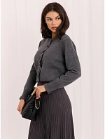 Sweter IR SW A model 22400656 ciemny szary - FPrice Sweter IR SW A model 22400656 ciemny szary - FPrice
