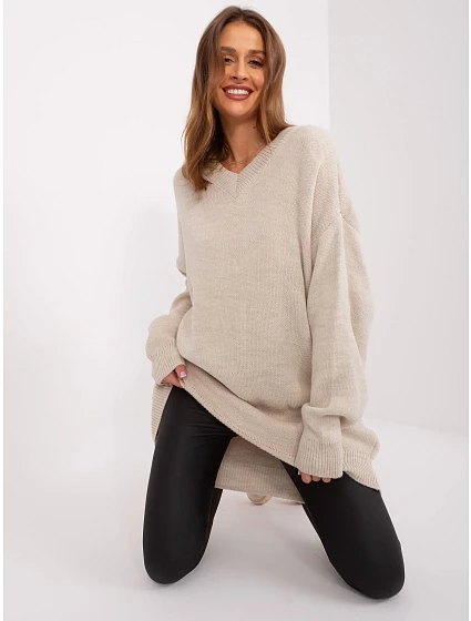 Sweter LC SW model 19309782 beżowy - FPrice