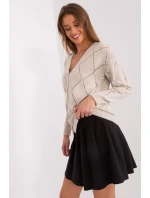 Svetr na zapínání model 208635 Rue Paris Svetr na zapínání model 208635 Rue Paris