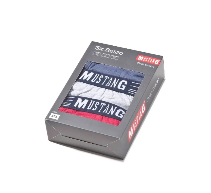 Pánské boxerky Mustang 4046-1003 Retro A'3