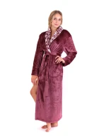Dámský župan Flora 2556 4853 mauve wine - Vestis