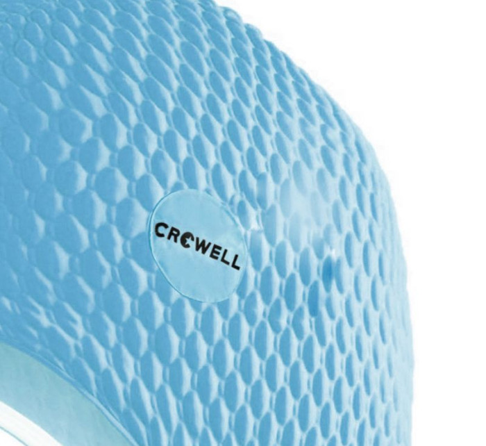 Plavecká čepice Crowell Java Bubble ve světle modré barvě.5