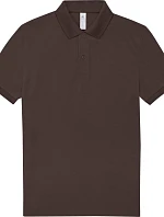 B&C My Polo 210 Piqué polo z těžké bavlny 01.U426 roasted coffee