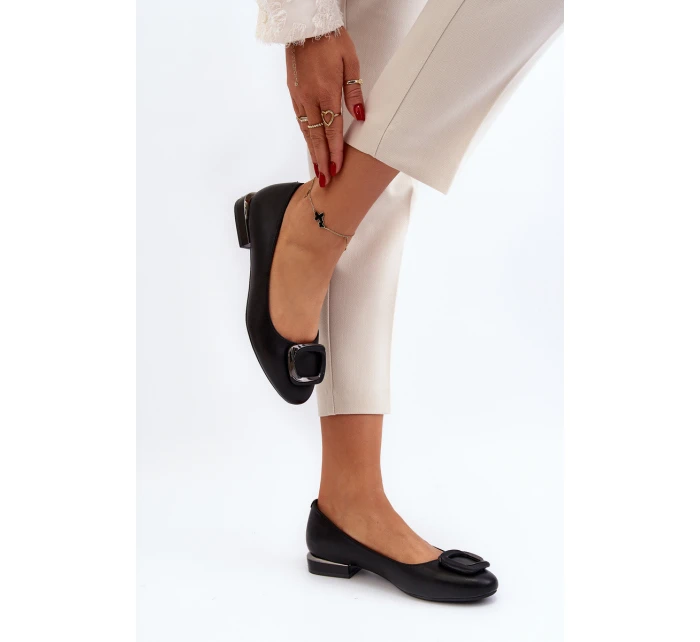 Baleríny S Černé model 21649460 - SERGIO LEONE Baleríny S Černé model 21649460 - SERGIO LEONE