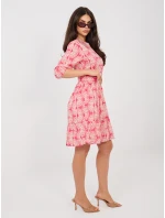 Sukienka D74516M30485B koralowy