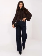 Koszula MI KS model 21730883 ciemny brązowy - FPrice Koszula MI KS model 21730883 ciemny brązowy - FPrice