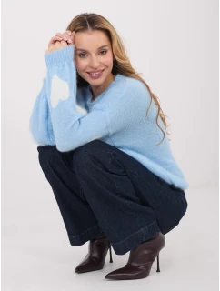 Jumper MO SW 1216.71 světle modrý