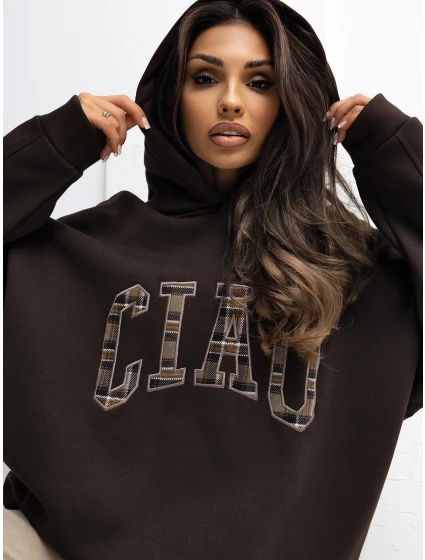 RV BL mikina A1039.22 tmavě hnědá RV BL mikina A1039.22 tmavě hnědá