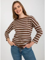 Halenka RV BZ 8566.94 bílo-hnědá Halenka RV BZ 8566.94 bílo-hnědá