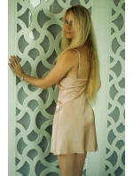 Dámská seténová košilka Ibiza Tělová - Kalimo Dámská seténová košilka Ibiza Tělová - Kalimo