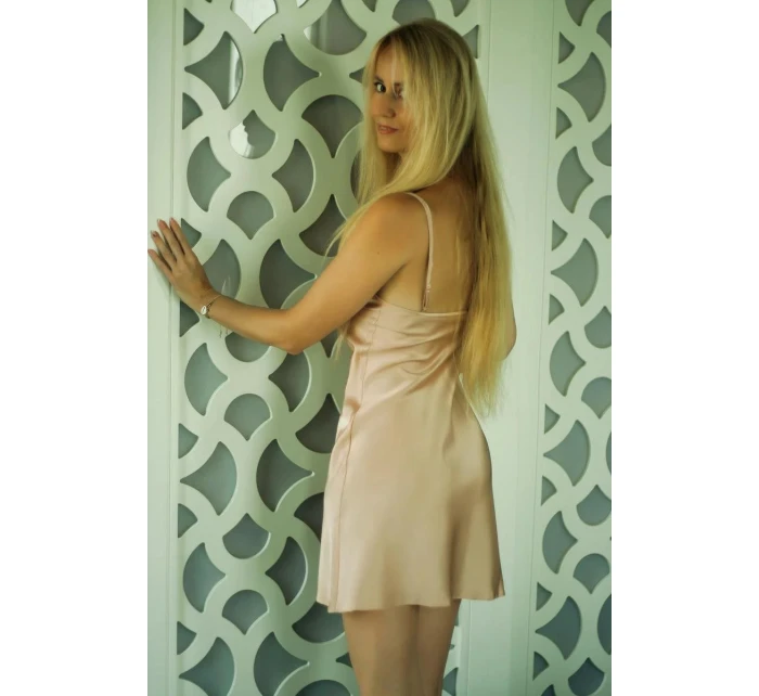 Dámská seténová košilka Ibiza Tělová - Kalimo Dámská seténová košilka Ibiza Tělová - Kalimo