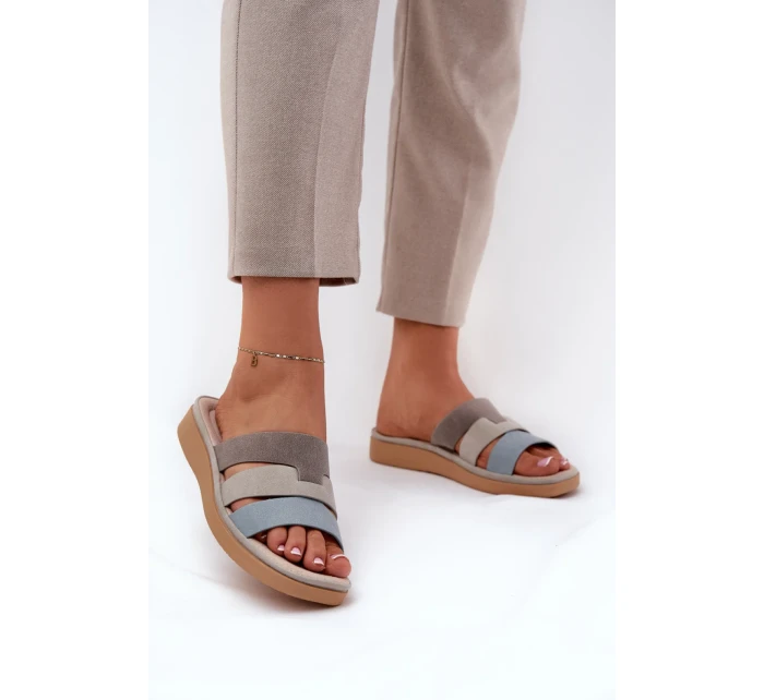 Pantofle model 211689 Step in style Pantofle model 211689 Step in style