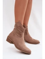 Boty na podpatku  model 224706 Step in style