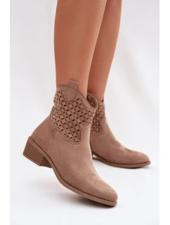 Boty na podpatku  model 224706 Step in style