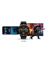 Černý silikonový řemínek model 21805559 - VELTORI