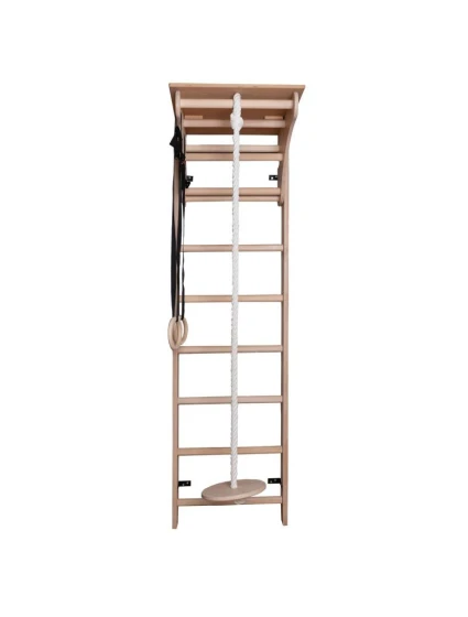 Žebřík s dřevěnou příčkou a příslušenstvím BENCHK 112+A204 dětské