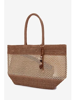 Velká Béžová Nákupní Taška z model 22111678 - Flora&Co