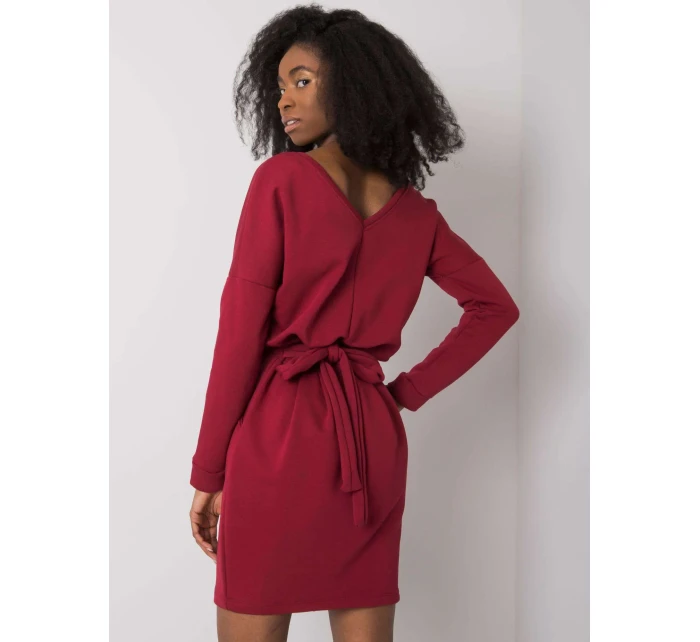 Šaty RV SK 6037.18X kaštanová Šaty RV SK 6037.18X kaštanová