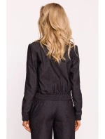 Bunda bomber grafitová model 20475998 - Moe Bunda bomber grafitová model 20475998 - Moe