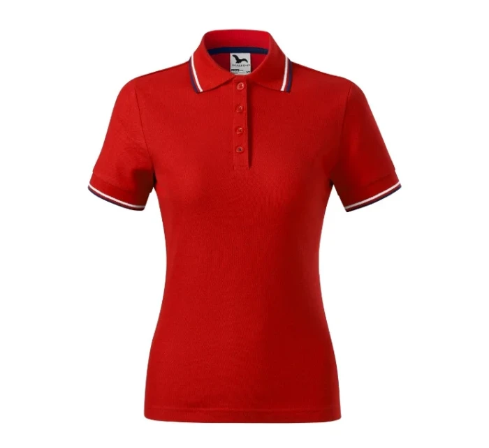 Focus polokošile dámská červená