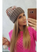 Dámská čepice Iris K348 cappuccino