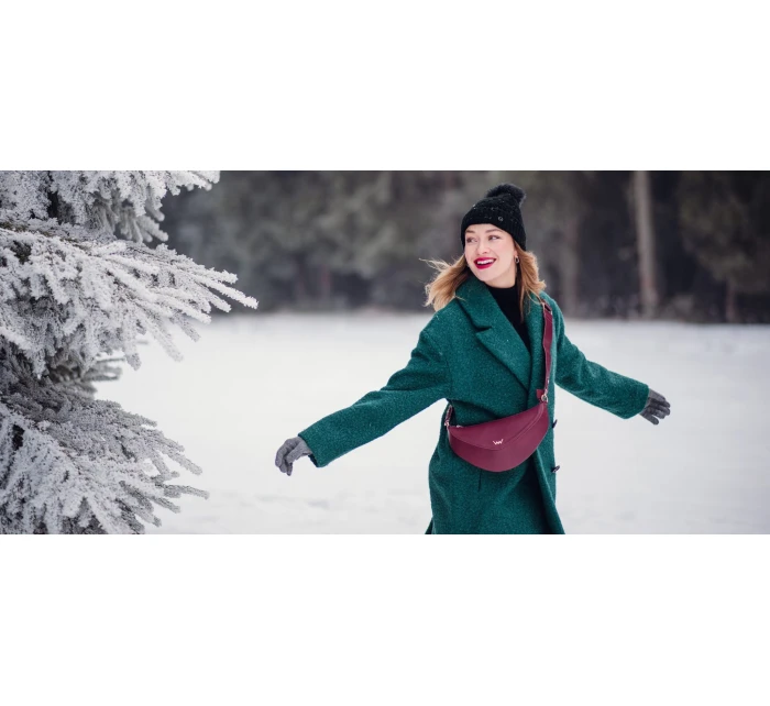 Dámská kabelka Vuch Tricia Basic Wine Red