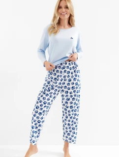 3511 DÁMSKÉ DLOUHÉ PYŽAMO ZOLA S-XL