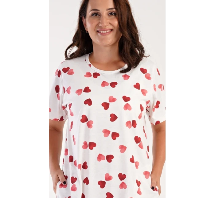 Dámské domácí šaty s krátkým rukávem model 18977131 - Vienetta