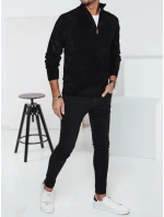 Pánský černý svetr Dstreet model 21982413 - FashionStreet Pánský černý svetr Dstreet model 21982413 - FashionStreet