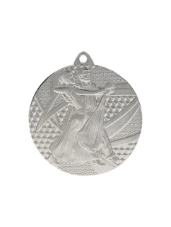 Stříbrná medaile - tanec - ocelová medaile