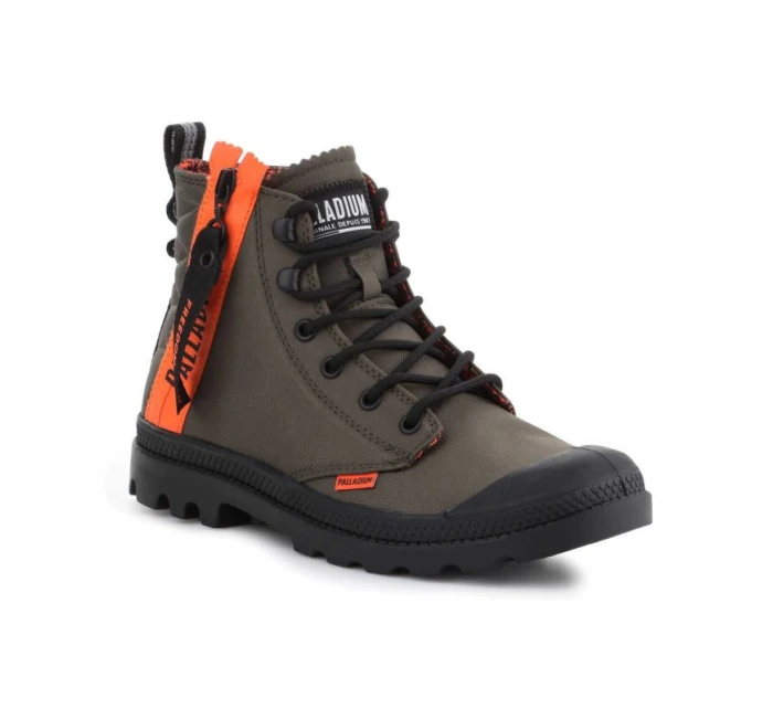 Dámské boty Pampa Unlocked U Olive Night W 77239-309-M - Palladium