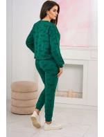 Sada s nápisy zelené barvy