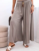 Dámské kalhoty z viskózy se širokými nohavicemi fango