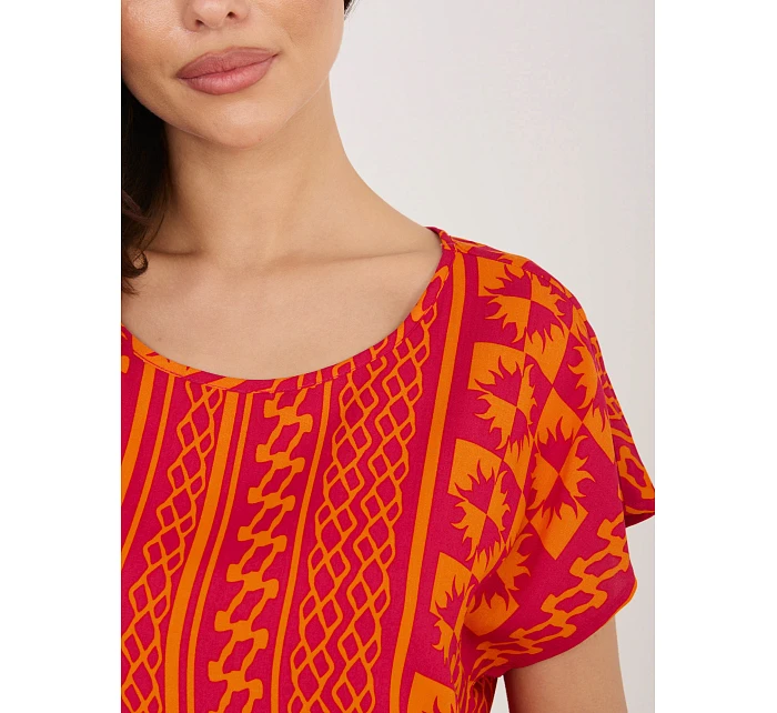 Bluzka model 22076809 pomarańczowy - FPrice Bluzka model 22076809 pomarańczowy - FPrice