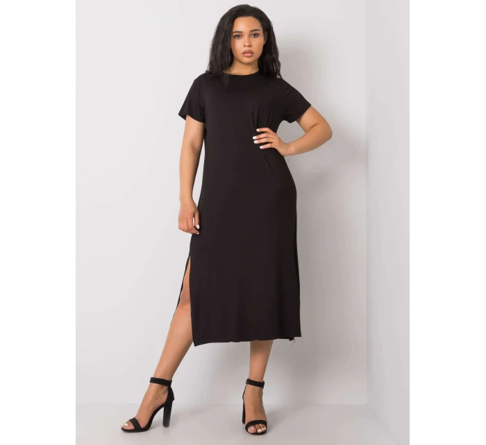 Šaty RV SK 6637.13X černé Šaty RV SK 6637.13X černé