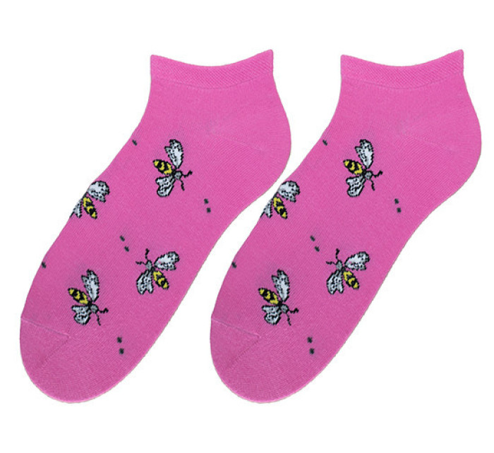 Ponožky Bratex POP-D-177 Pink