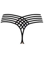 Tanga Mistral V-7008 béžovo-černá - Axami