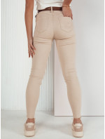LODGE dámské džínové kalhoty světle béžové Dstreet UY1934