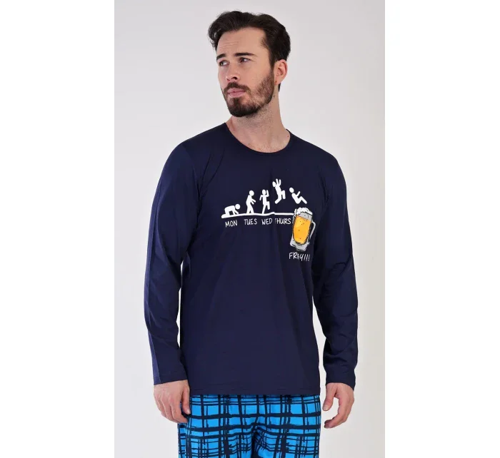 Pánské pyžamo dlouhé Filip